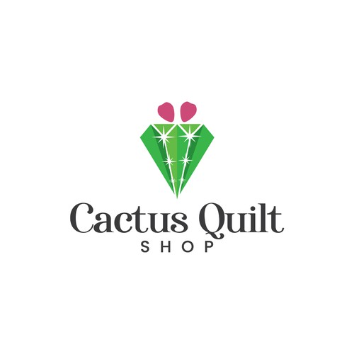 Design a logo for a modern quilt shop! Design by Creative P