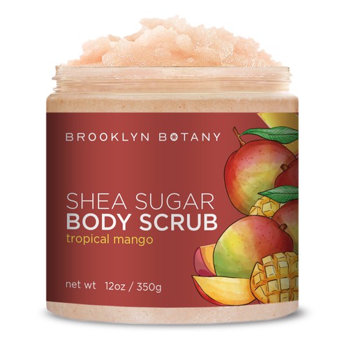 Diseño de Design  FRESH new packaging for a line of body scrubs de vesmil