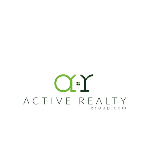 Rebrand capturing logo for real estate firm Active Realty  Design by pulestar