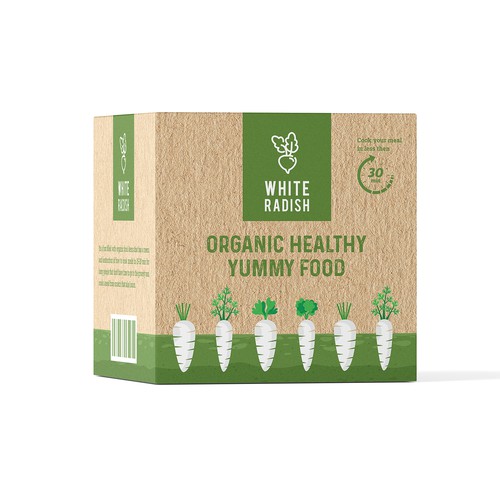 Design di WHITE RADISH-meal prep box di Shreya007⭐