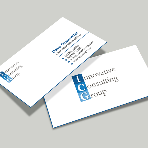 Design di ICG Business Cards di boniamin