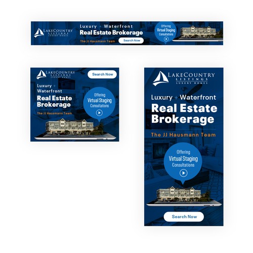 Retargeting Ads Real Estate Brokerage Design by Web Helper
