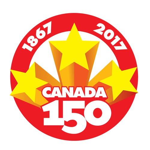 Community contest: Design Canada’s 150th birthday logo! Design by Beasdesign