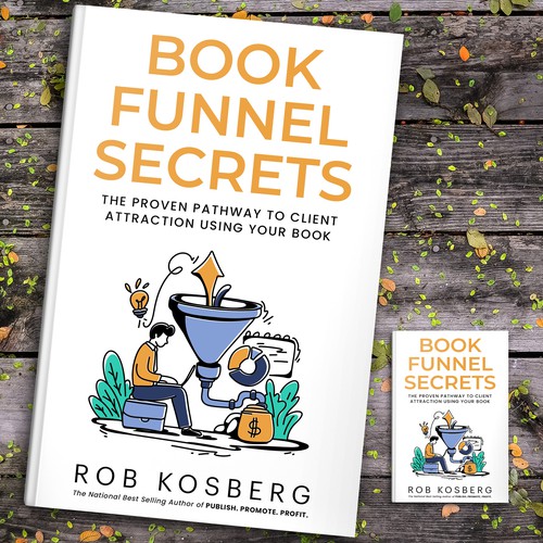 Simple, clean cover design needed for Bestselling Authors new book Design by ~99~