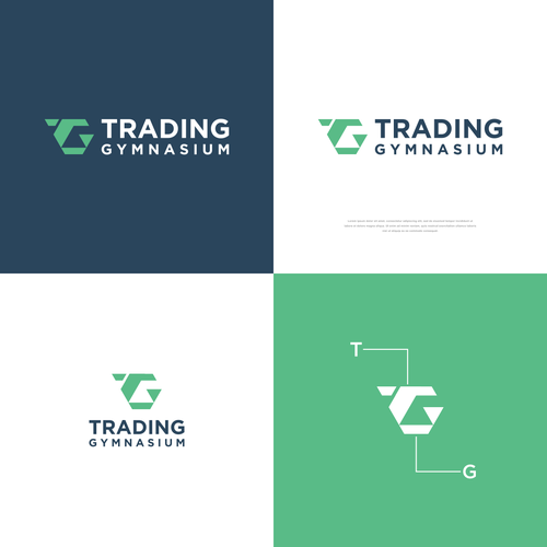 Logo for "Trading Gymnasium" for a stock market company Design by leologo