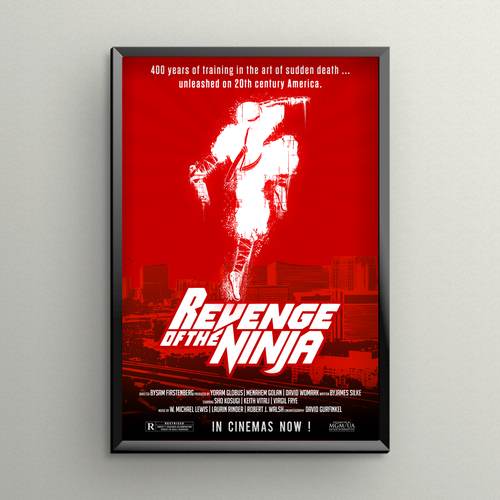 Create your own ‘80s-inspired movie poster! Ontwerp door vrij