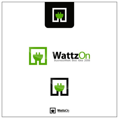 Help WattzOn (BusinessWeek Best Idea 2008) with a new logo Design by staticdesign