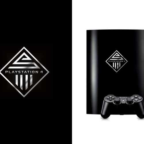Community Contest: Create the logo for the PlayStation 4. Winner receives $500! Design by bo_rad