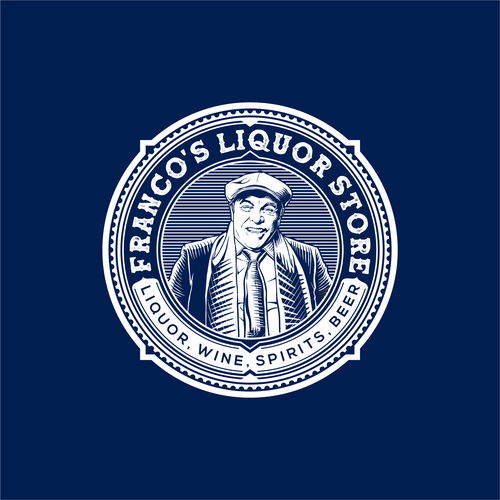 Design di Design Liquor Store logo and brand package di Hadeboga Studio