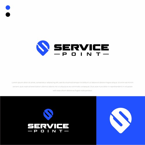 Service Point - Create New Logo and Brand Identity Design by Art_Tam