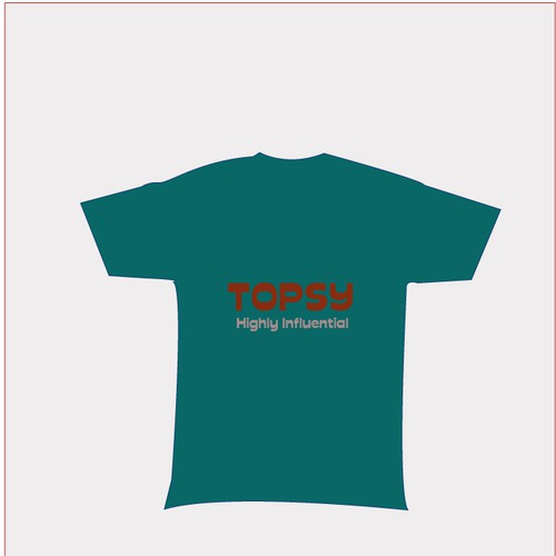 T-shirt for Topsy Réalisé par ADdesign