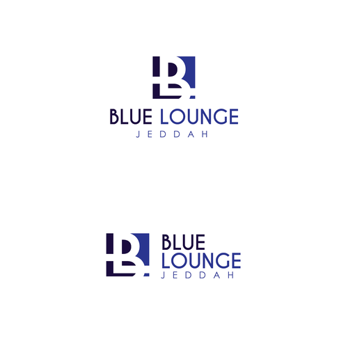 Blue lounge makeover Design by NINA GRAPHIX