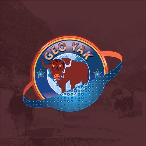 Yak-based logo for tech startup providing geospatial products and services Réalisé par multigraphicz™