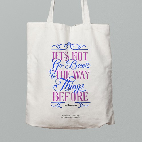 Typographic illustration to empower women leaders for festival Design by LAYOUT.INC