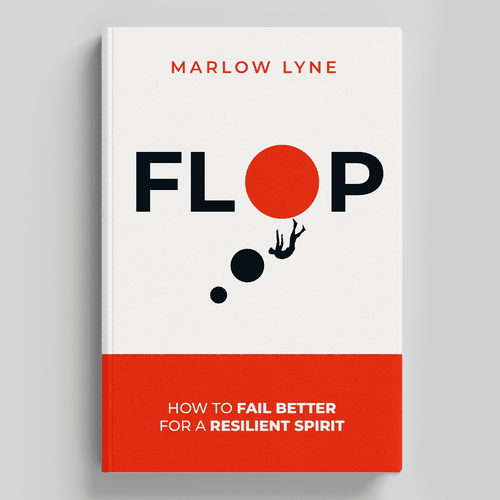 Design a book cover for a book called "FLOP" ! Design by Purushotham49