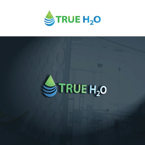 True H2O Water Filter Logo Logo design contest