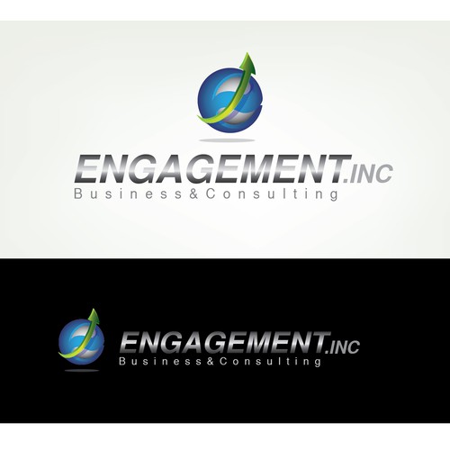 logo for Engagement Inc. - New consulting company! Design by uman