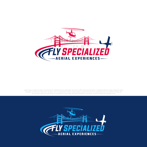 Helicopter | Aviation Company logo for flight experiences Diseño de Walco