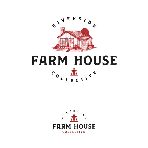 Design a mid-century modern, hipster logo for "Farm House Collective" retail & hospitality venue Design by willibertvs