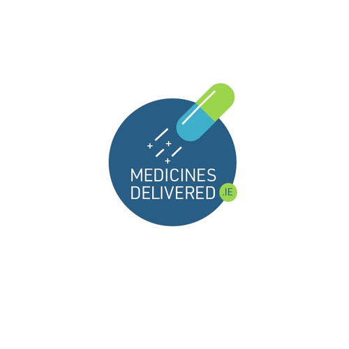 logo for online pharmacy medicinesdelivered.ie Design by RC22