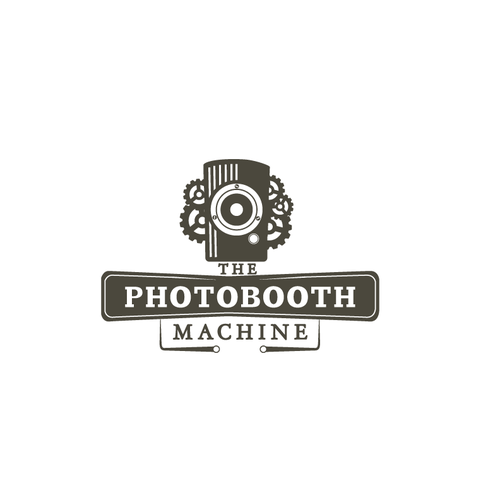 Create a nostalgic, steampuck inspired logo for The Photobooth Machine Design by xkarlohorvatx