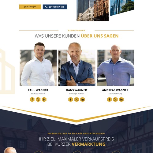 Web page design contest entry by ✨Design Genie✨