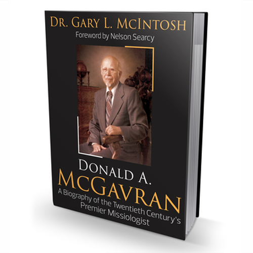 Create a compelling book cover design for an academic biography for Christian pastors and students Design by Arbëresh®