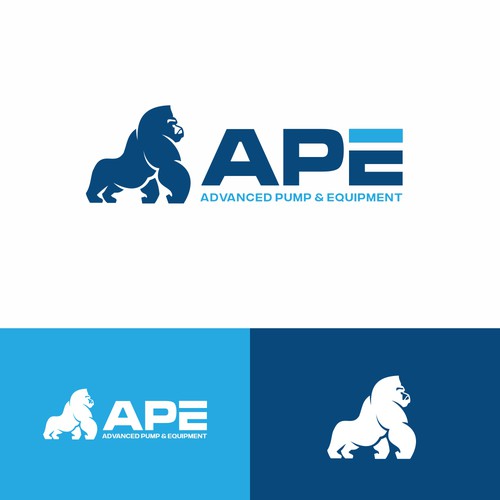 APE (Advanced Pump and Equipment) logo redesign Design by Aanz ✅