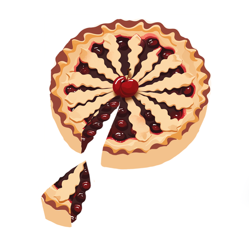 Have a slice of tasty pie Ontwerp door Jarrdow