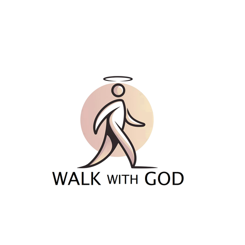 Walk With God Minimalist Luxury Logo for a Modern Faith & Fashion Brand Design by Ash_pleasantdesigns
