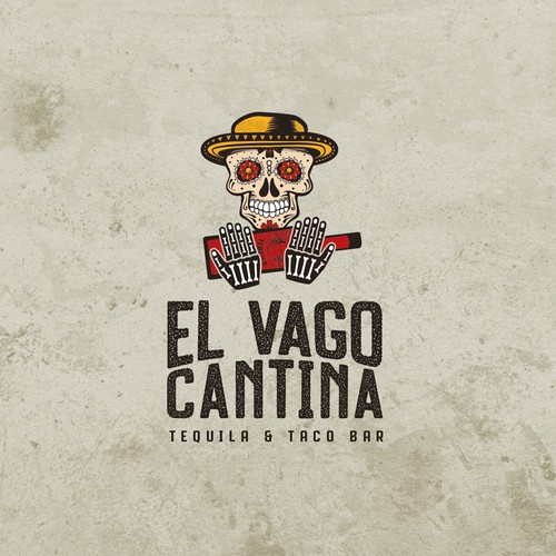 Logo for Mexican Gastro Cantina Design by grotesqstudio