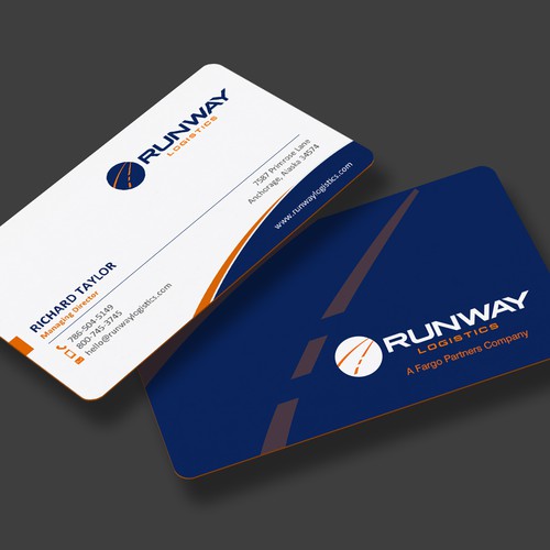 Design di Runway Logistics Business Card di chandrayaan.creative
