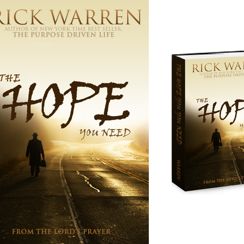 Design Rick Warren's New Book Cover Design por deoenaje