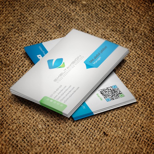 Business Card to represent THREE Service Divisions Design by Twin Ashek Masum