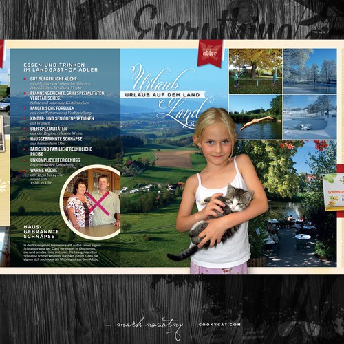 Brochure contest entry by CookyCat