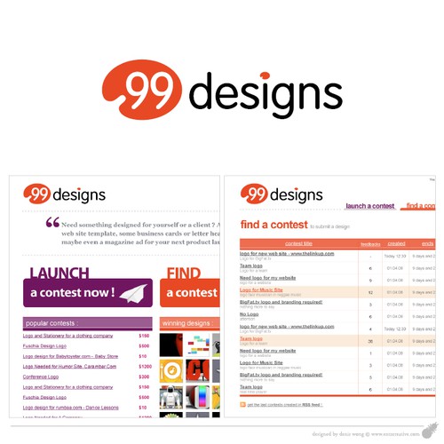 Logo for 99designs Design by Dendo