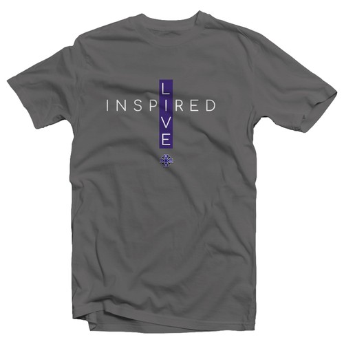 Design a Inspired Living Shirt Design réalisé par Yuni4769