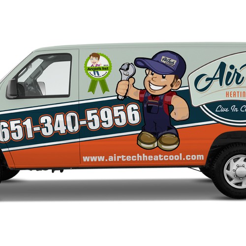 Create the next signage for Airtech heating and cooling Design by Ironhide!