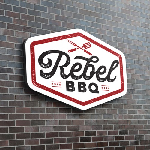 Rebel BBQ needs you for a bbq catering company that is doing bbq differently Design by Boaprint
