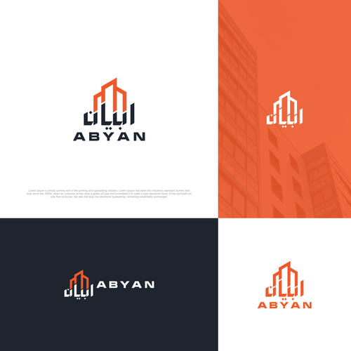 Innovative sustainable Construction company logo Design by Dyne Creative