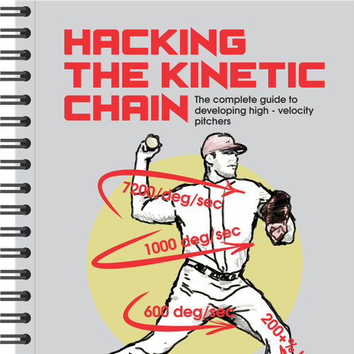Create a Book Cover for a Baseball Pitching Velocity Book! Design by Orbovic