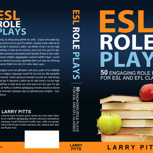 Design an eye catching, clean cover for an English teacher's book Design by ianskey