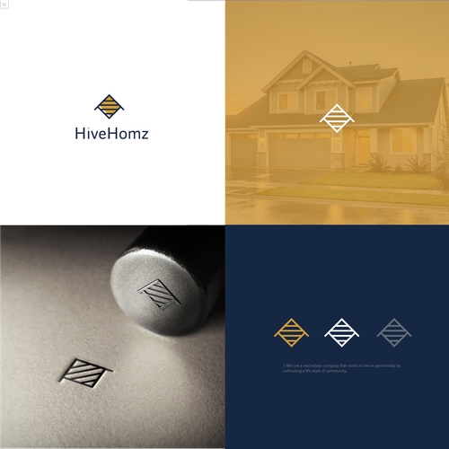 Hive Homes - Hip real estate group needs logo. Design by casign