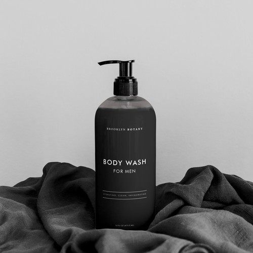 Design a Luxurious Men's Body Wash Design réalisé par @rysmrn