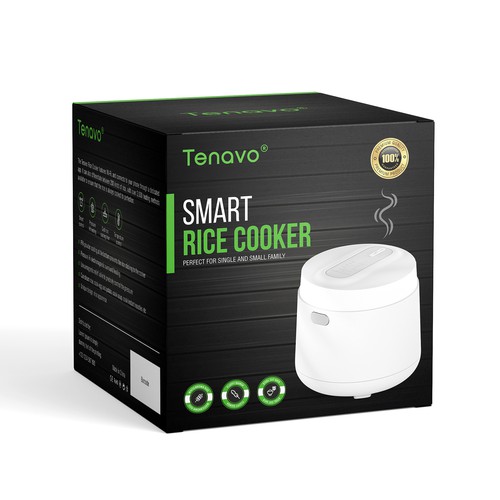 Design a modern package for a smart rice cooker Diseño de Shreya007⭐️