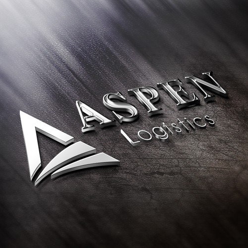 Create an iconic logo for Aspen Logistics, the industry leader in refrigerated transport solutions. Design by ZR@ ✔
