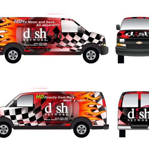 V&S 002 ~ REDESIGN THE DISH NETWORK INSTALLATION FLEET Design by ArtDsg