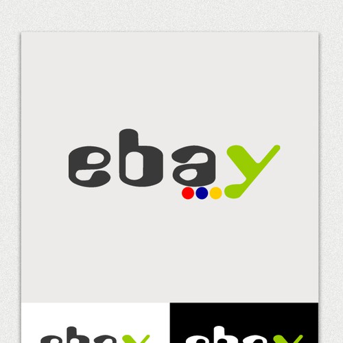 Design 99designs community challenge: re-design eBay's lame new logo! por Virus Design