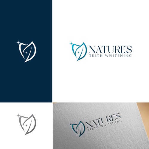 Nature's Teeth Whitening - Needs a Natural Company Logo Design by Web Hub Solution