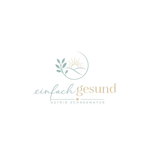 "Einfach gesund - gesund einfach mit Spaß und Freude" winning Postcard, flyer or print